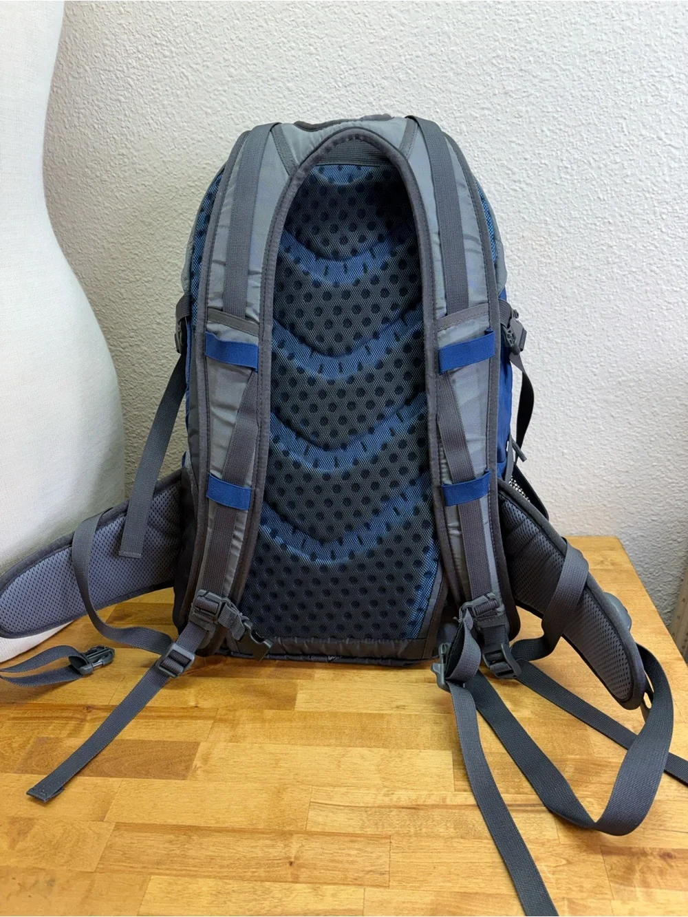 Vintage The North Face Electron 26 Backpack Blue Grey Flight Series Daypack